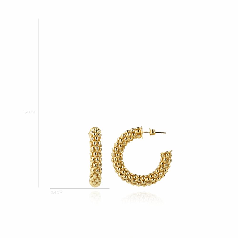 Lott. Gioielli Classic Oorbellen Popcorn Creool M