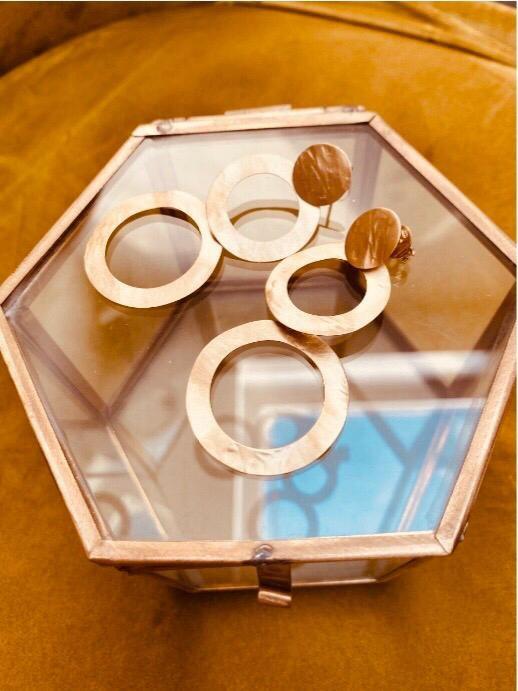 Lott. Gioielli Classic Oorbellen Rond Dubbel Open