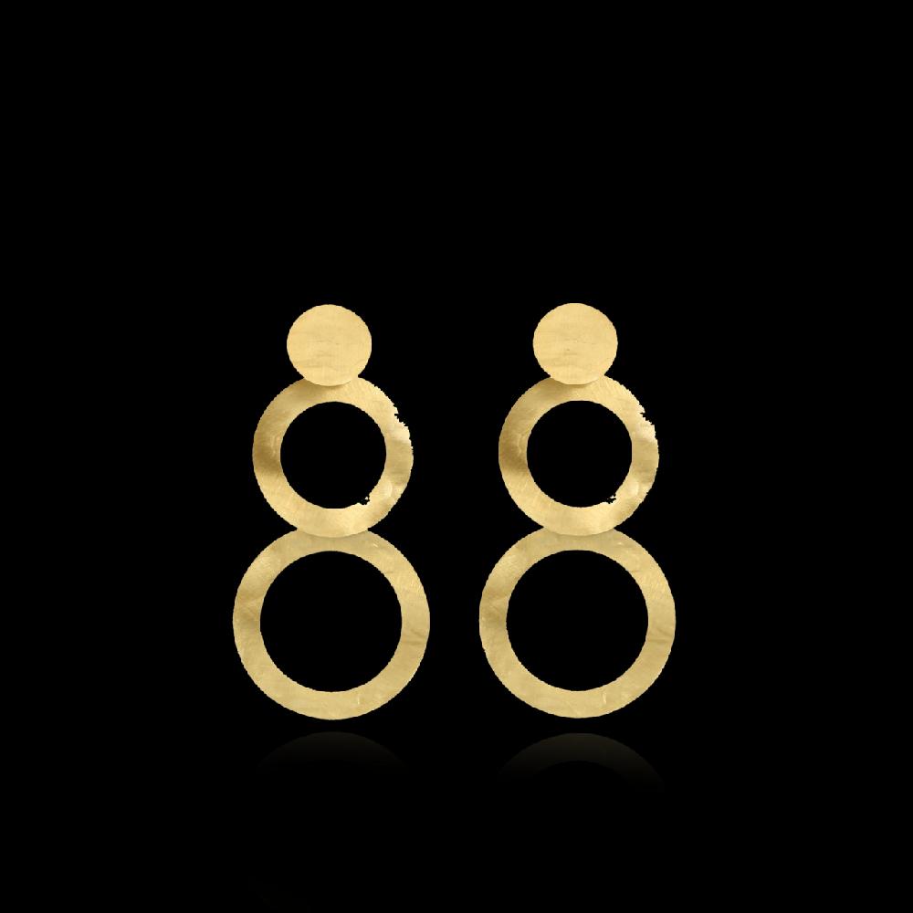 lott. gioielli Classic Oorbellen rond dubbel open