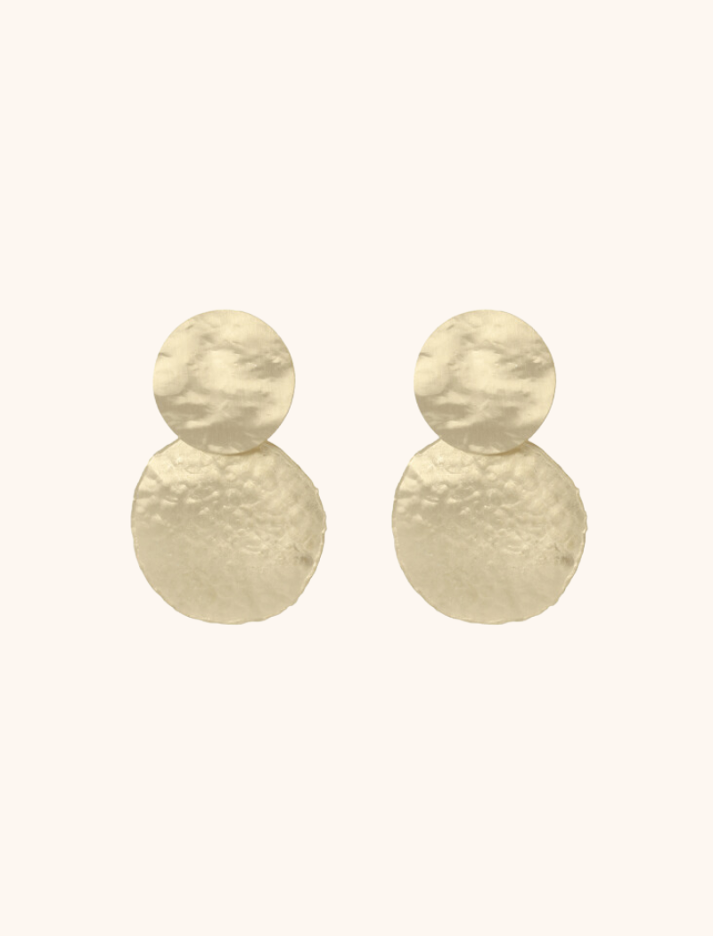 lott. gioielli Classic oorbellen rond hammerd S