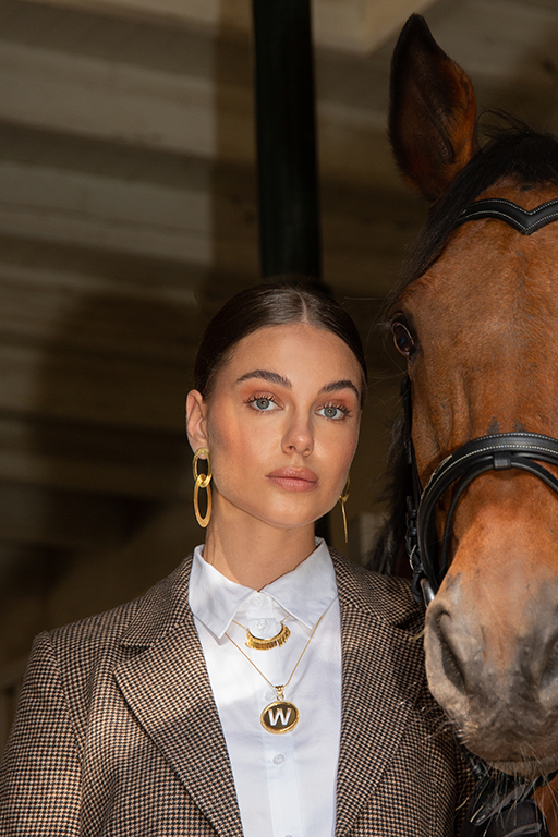 Lott. Gioielli Classic Oorbellen Satin Oval Charm L