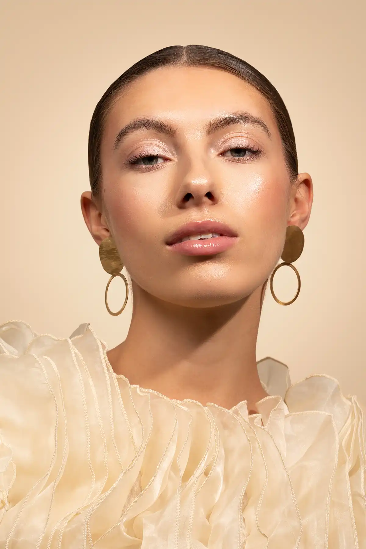 Lott. Gioielli Classic Oorbellen Smooth Hammerd