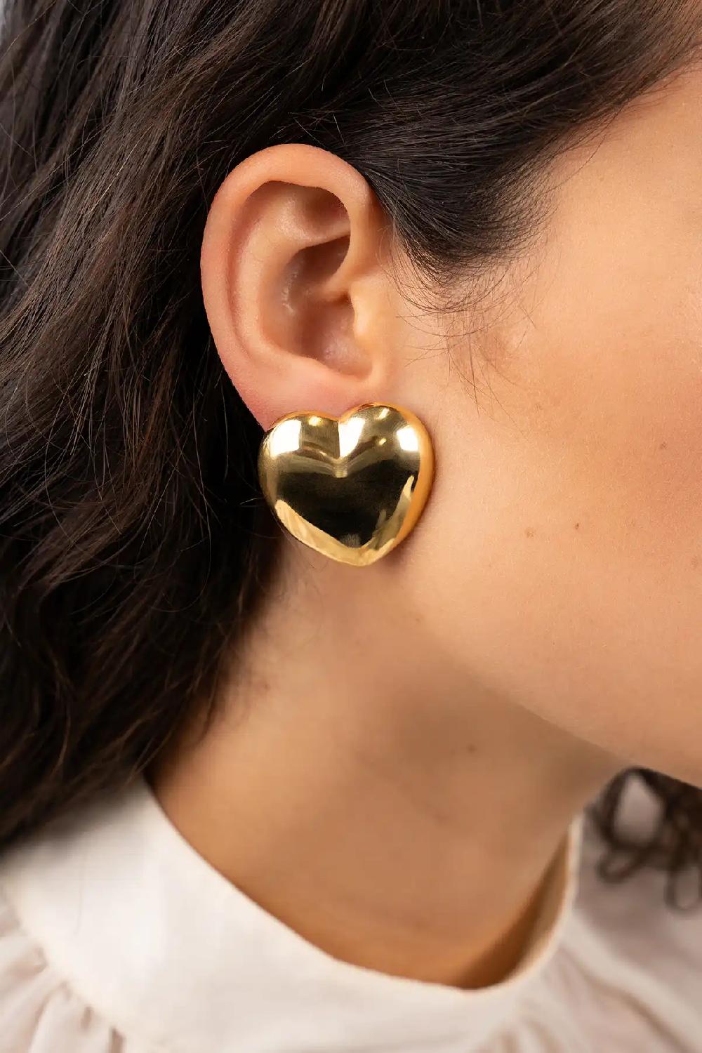 Lott. Gioielli Classic Oorbellen Stud Hart L