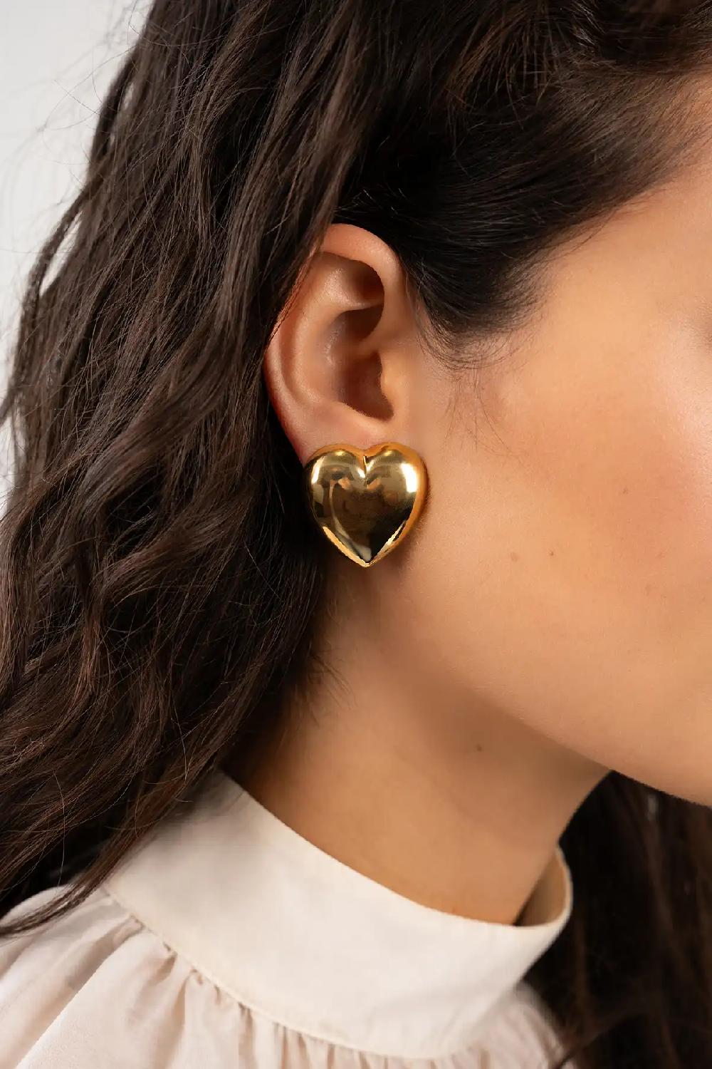 Lott. Gioielli Classic Oorbellen Stud Hart M