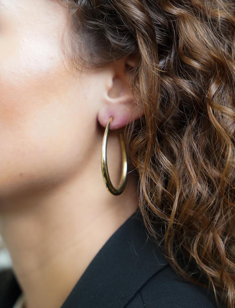 Lott. Gioielli Classic Oorbellen Teardrop Creool M