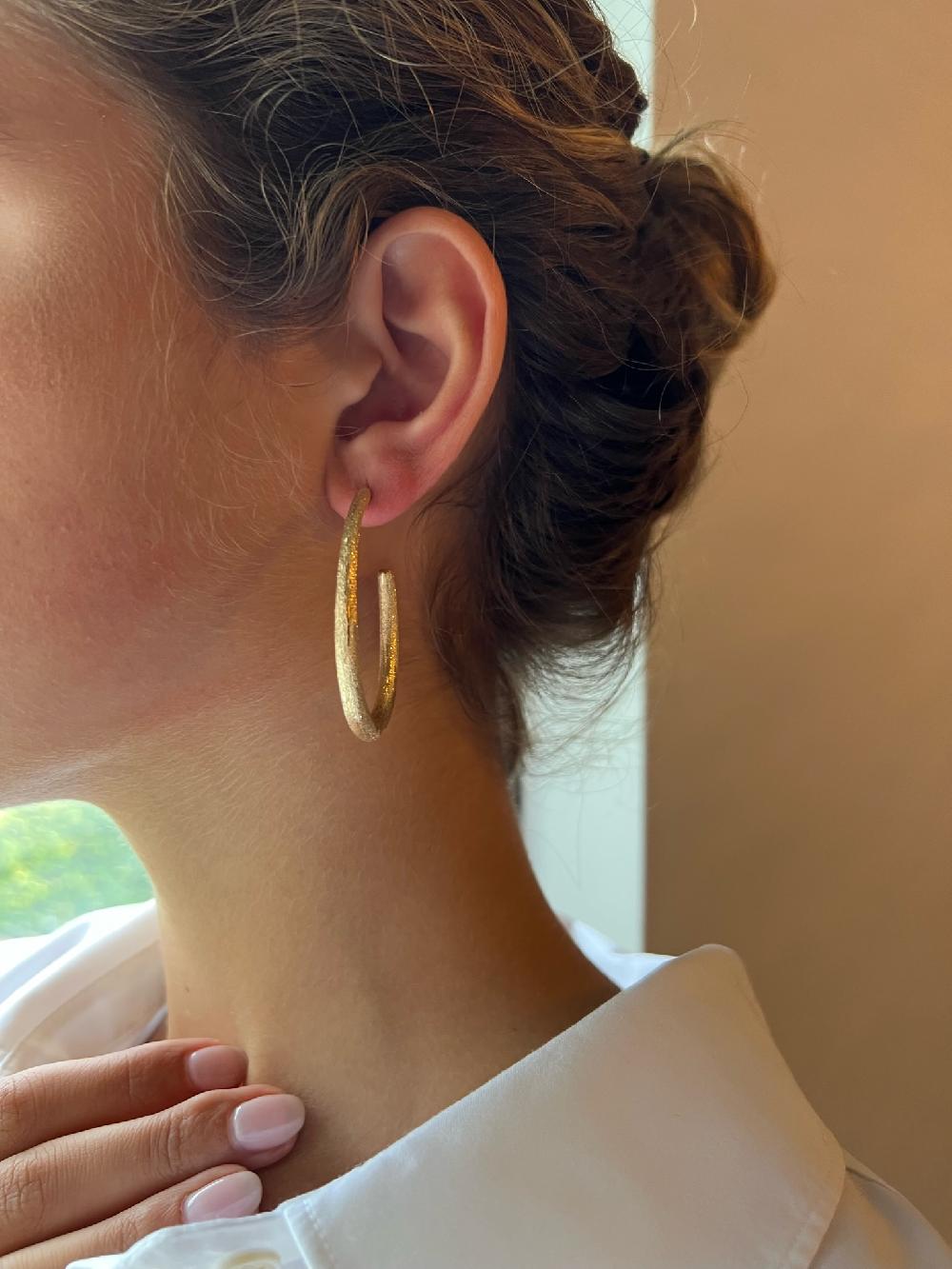 Lott. Gioielli Classic Oorbellen Teardrop Creool M