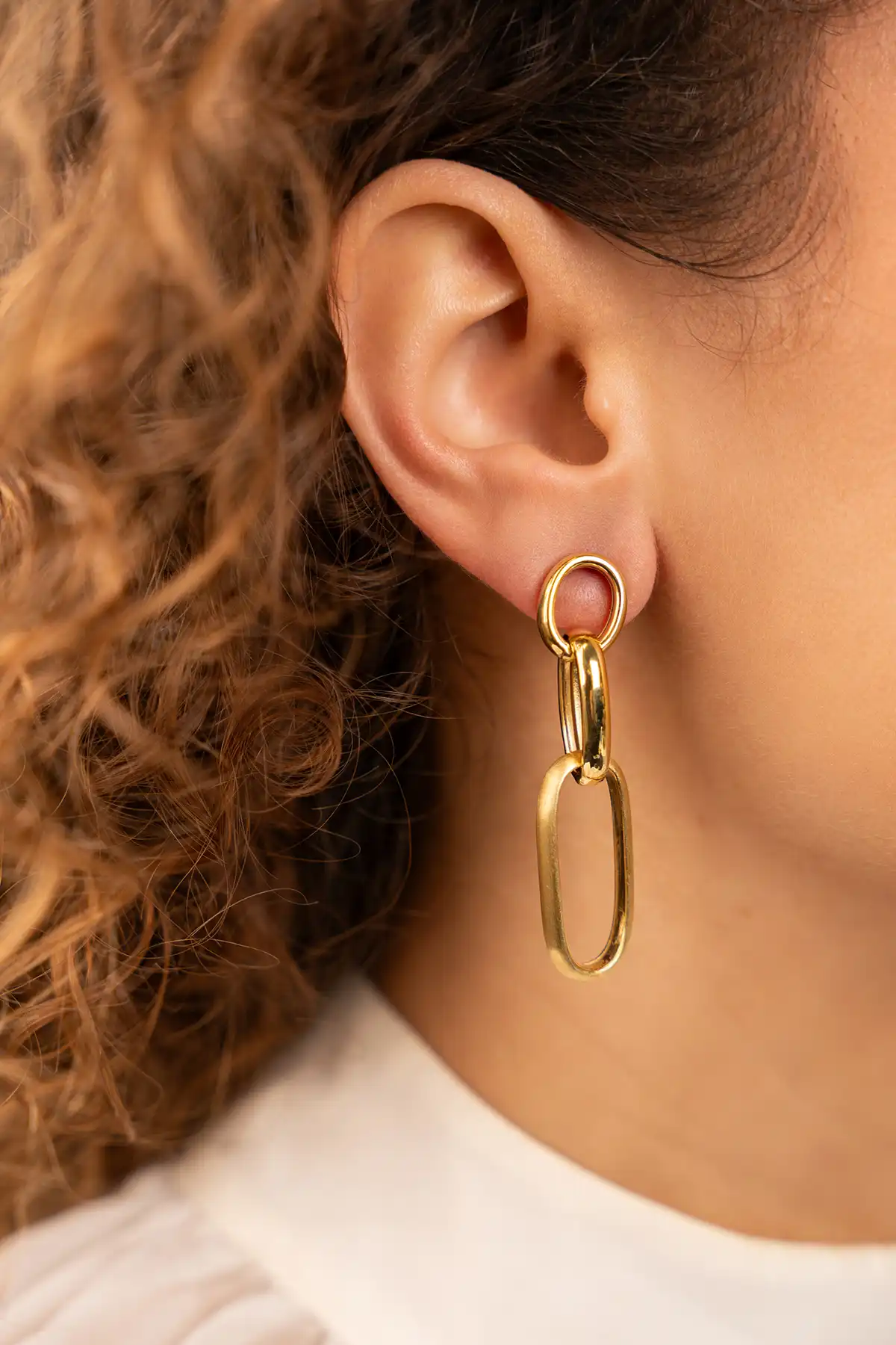 Lott. Gioielli Classic Oorbellen Triple Tubes