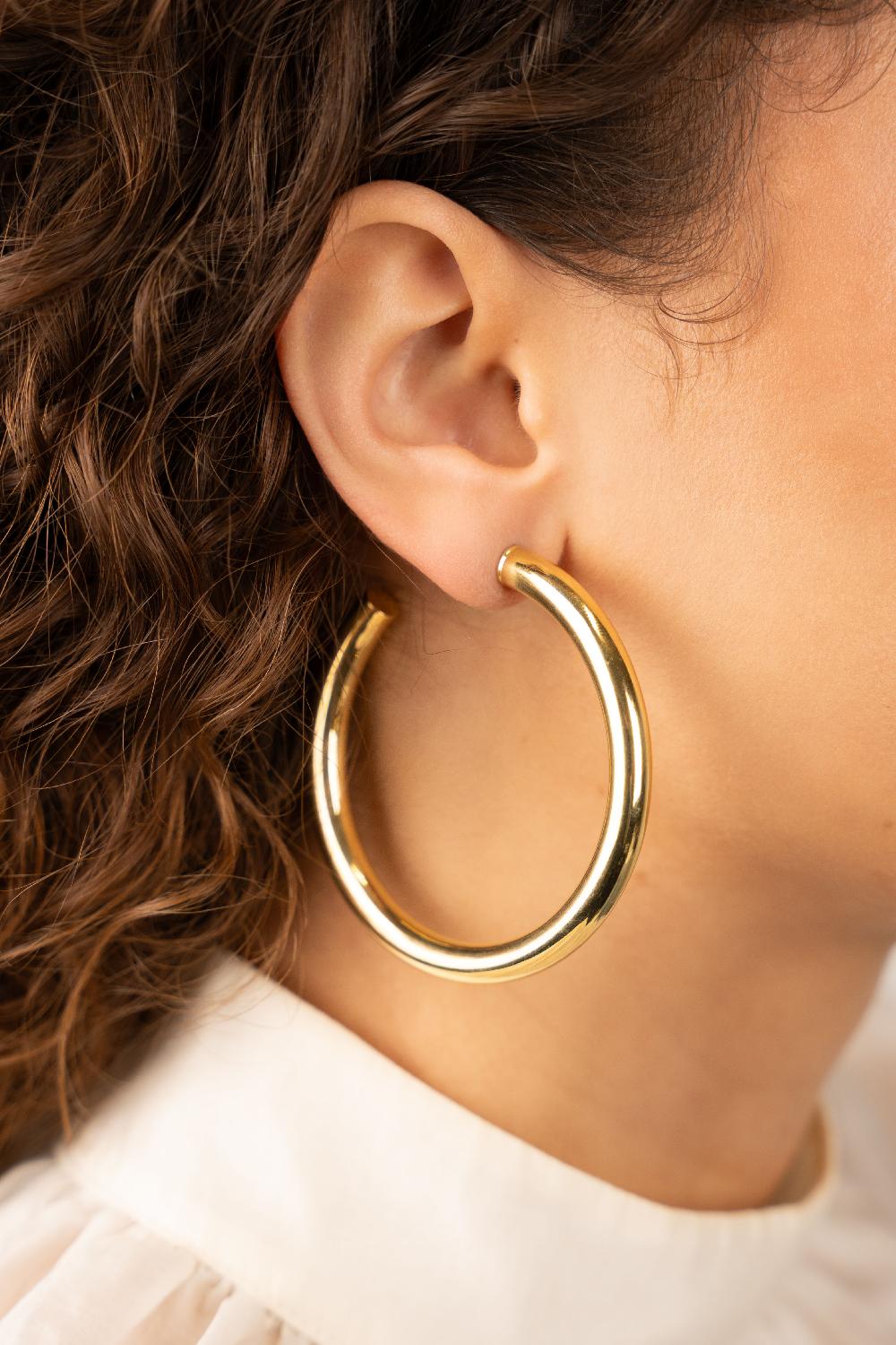 Lott. Gioielli Classic Oorbellen Tube Creool L