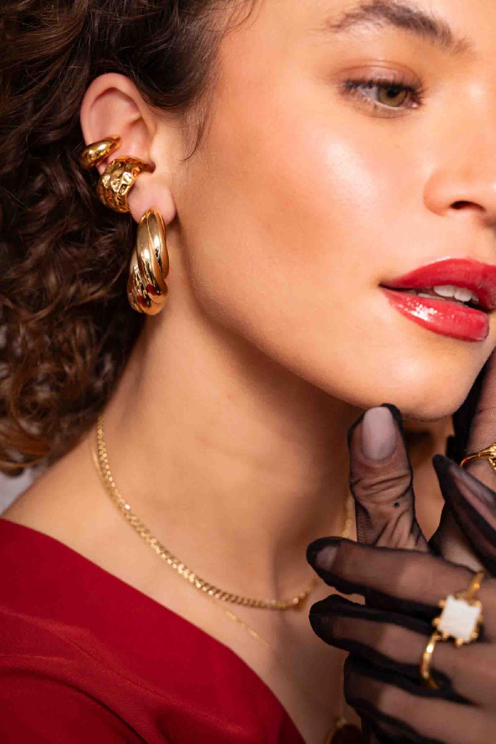 Lott. Gioielli Classic Oorbellen Twist Creool M