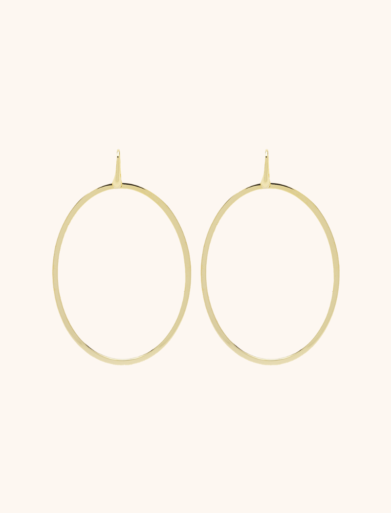 lott. gioielli Classic ovaal oorbellen