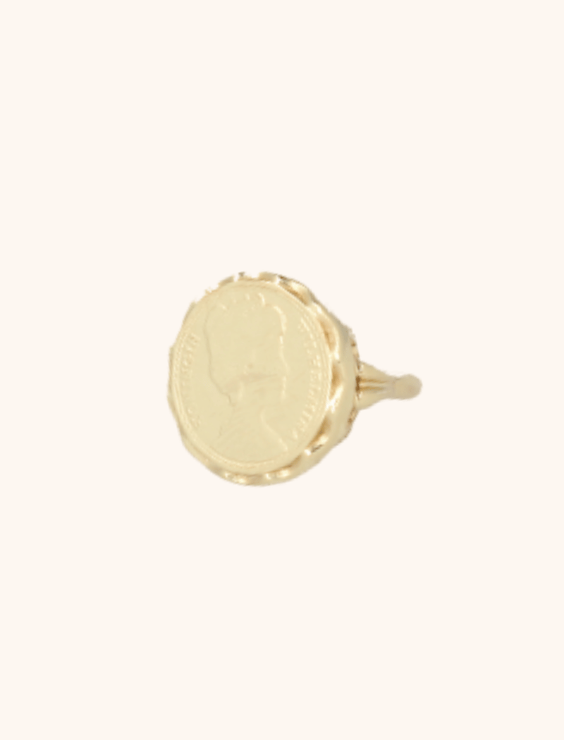 lott. gioielli Classic Ring vintage coin