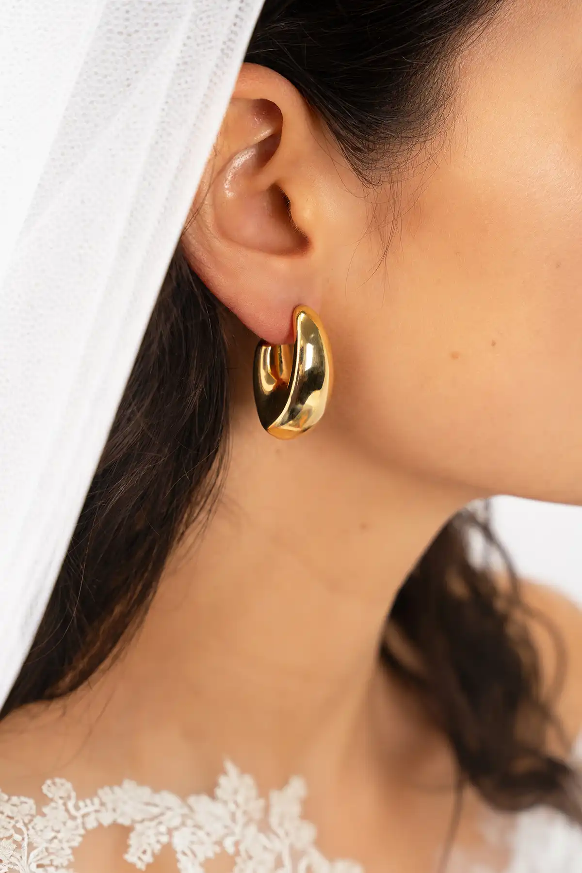 Lott. Gioielli Classic Triangle Oorbellen Creool S