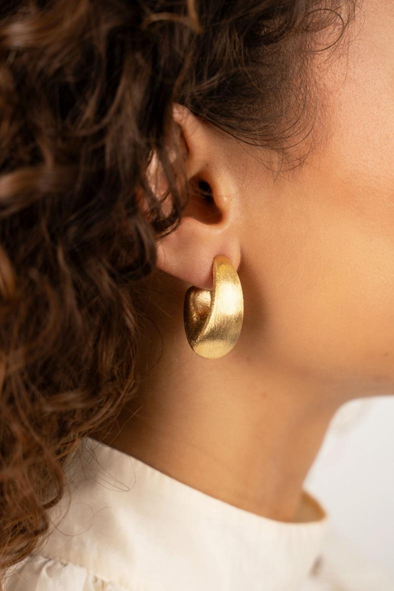 Lott. Gioielli Classic Triangle Oorbellen Creool S