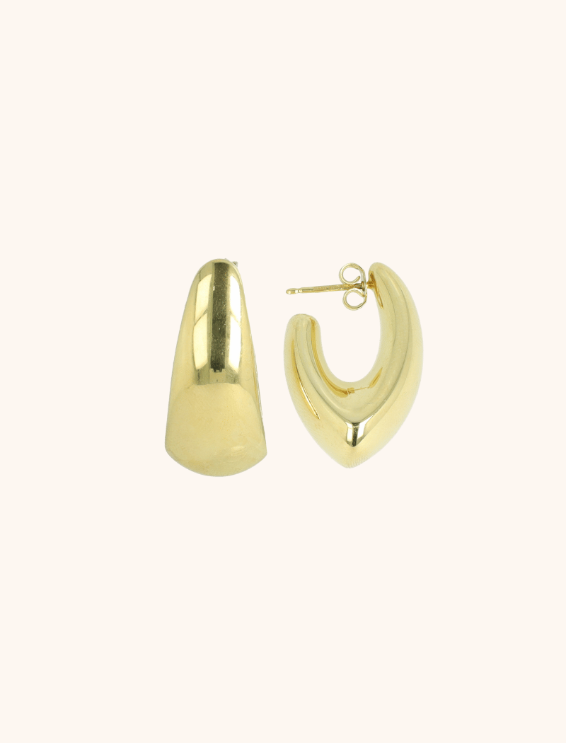 lott. gioielli Classic Triangle Oorbellen Creool S