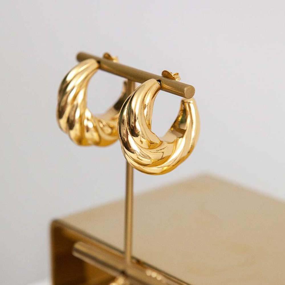 Lott. Gioielli Classic Twist Creool L Oorbellen