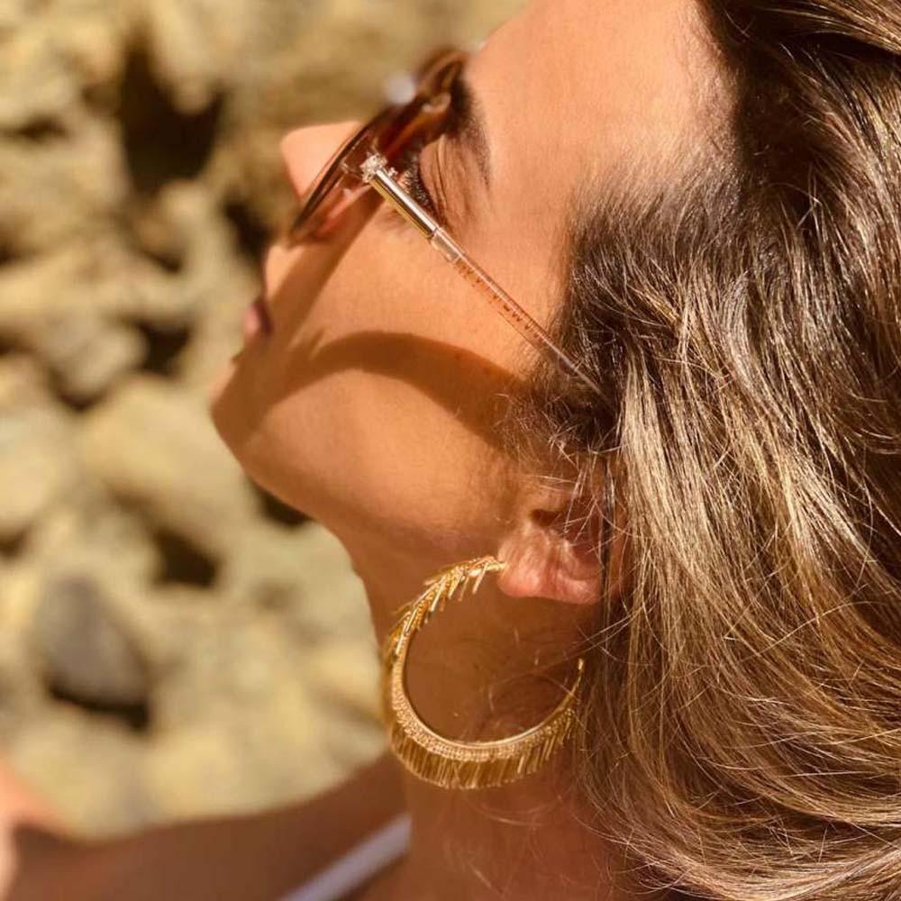 Lott. Gioielli Classic Vibes Creool XL Oorbellen