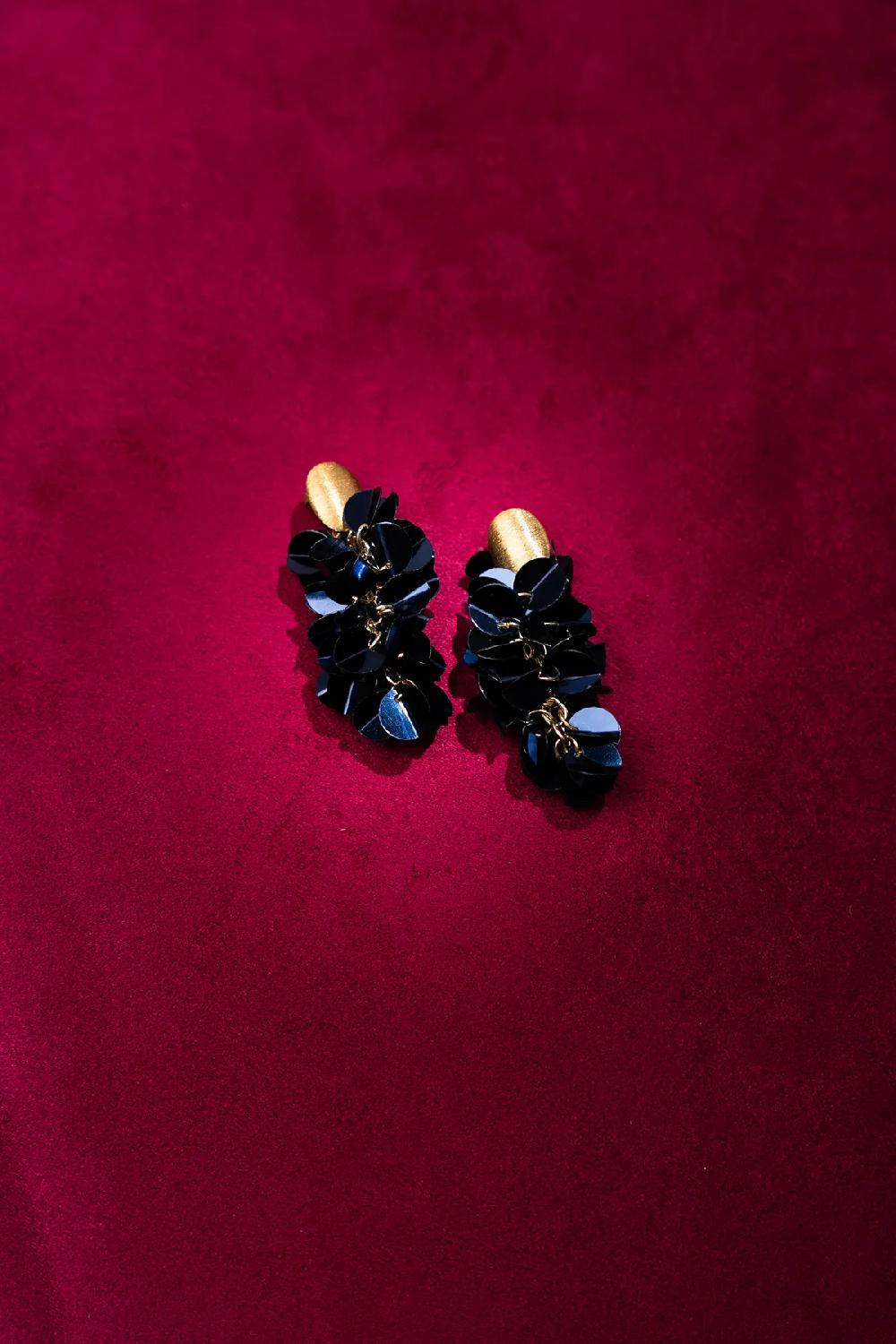 Lott. Gioielli Cobalt Sequin Oorbellen Snake M