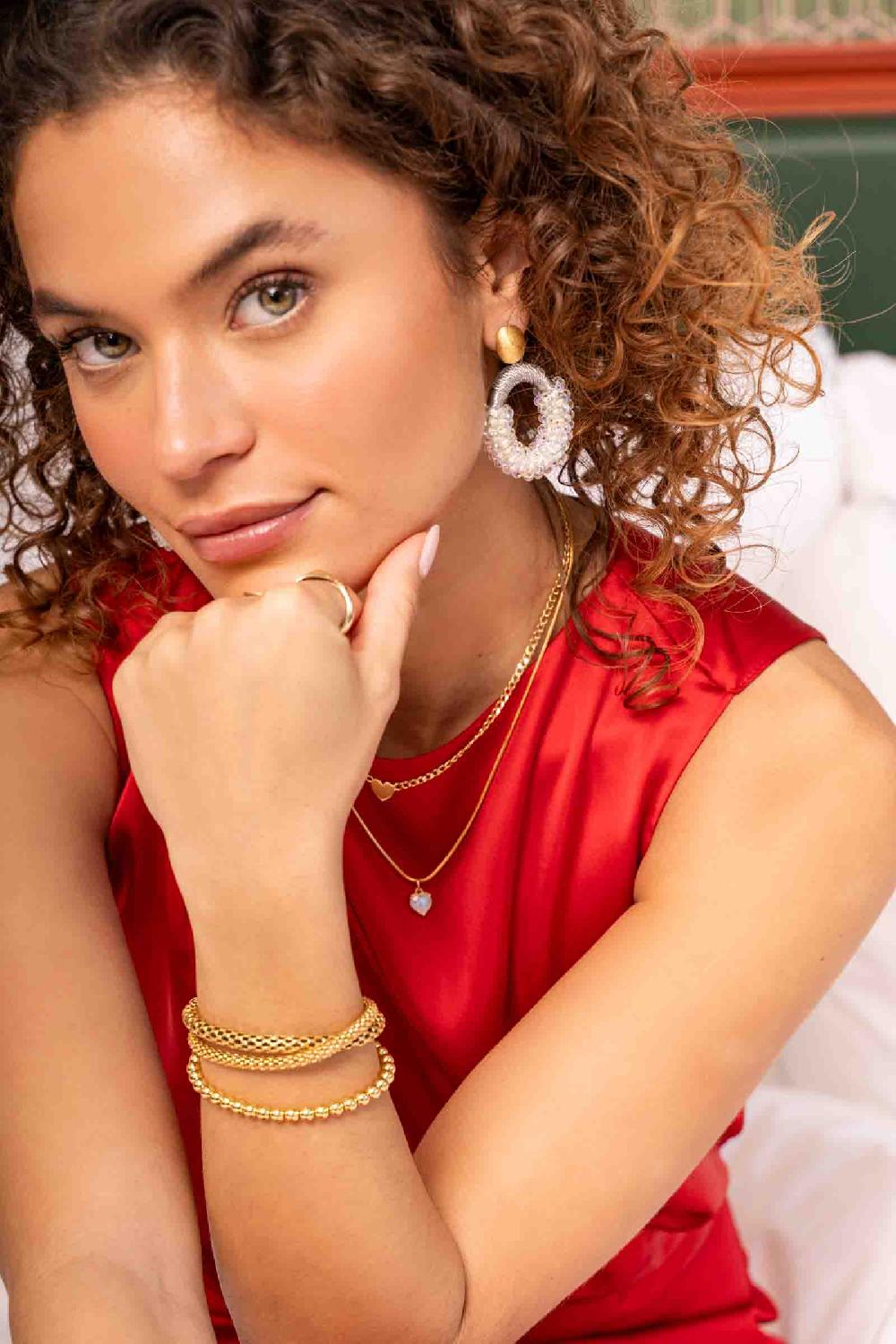 Lott. Gioielli Combi Ovaal M Oorbellen Holo Yara