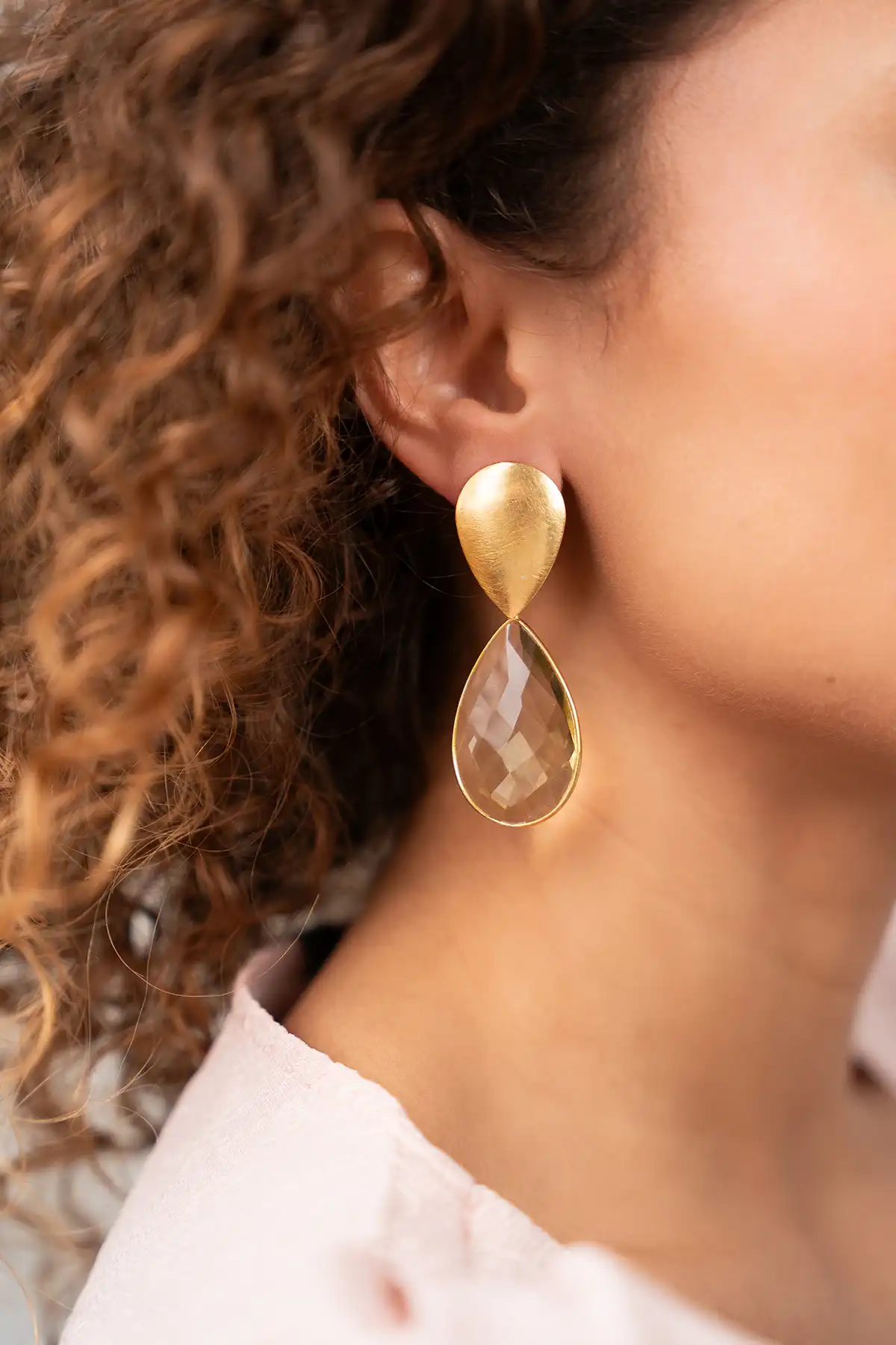 Lott. Gioielli Coral Oorbellen Rae Framed Drop