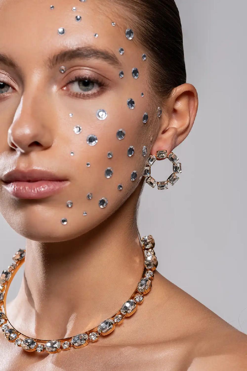 Lott. Gioielli Crystal Oorbellen June Circle