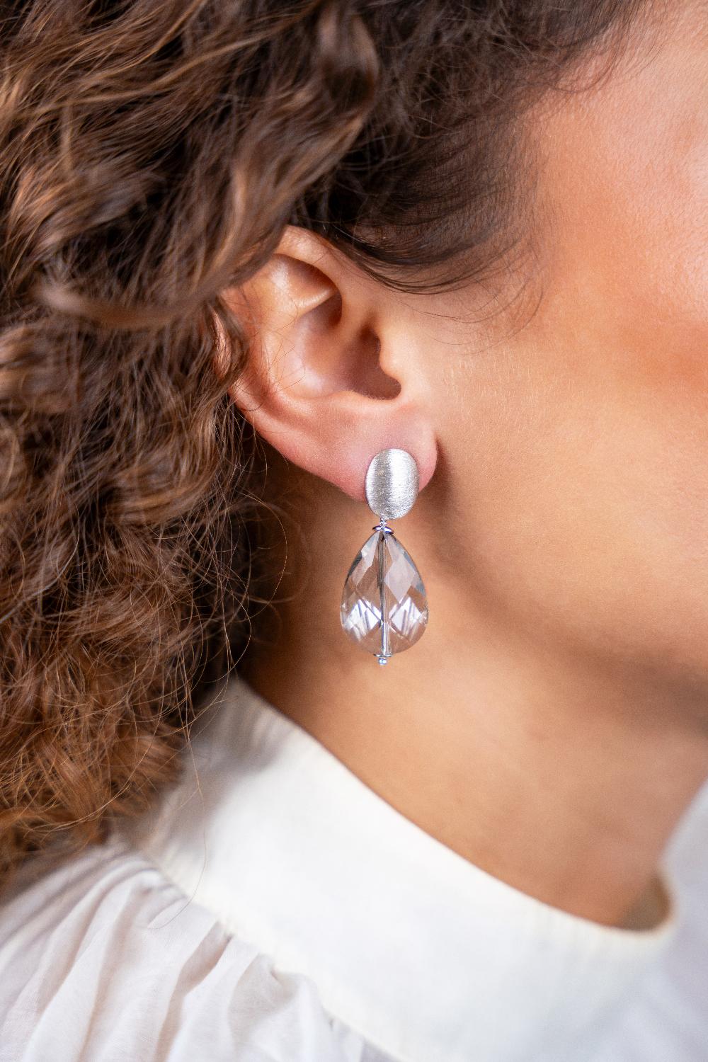 Lott. Gioielli Crystal Oorbellen Nore Drop L