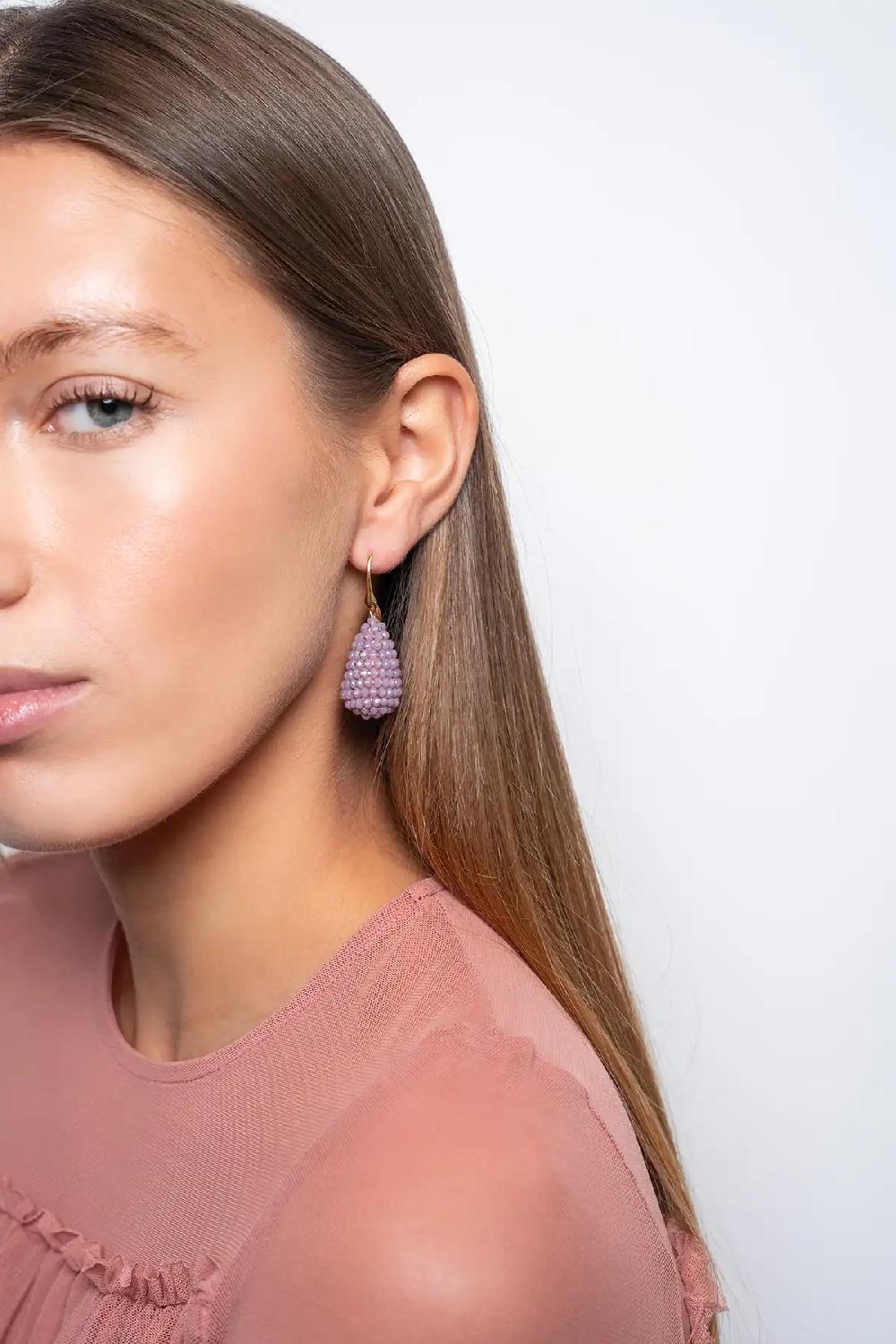 Lott. Gioielli Dark Lila Oorbellen Amy Cone S