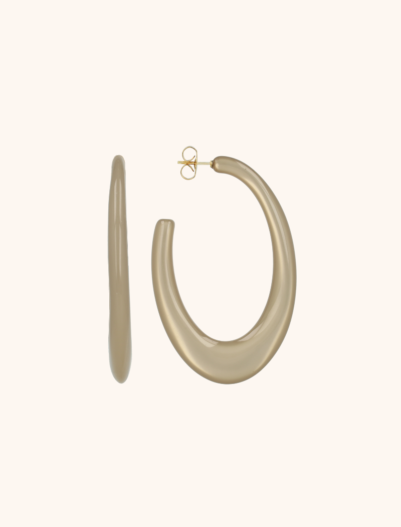 lott. gioielli Dark Nude Oorbellen Gwen Creole L