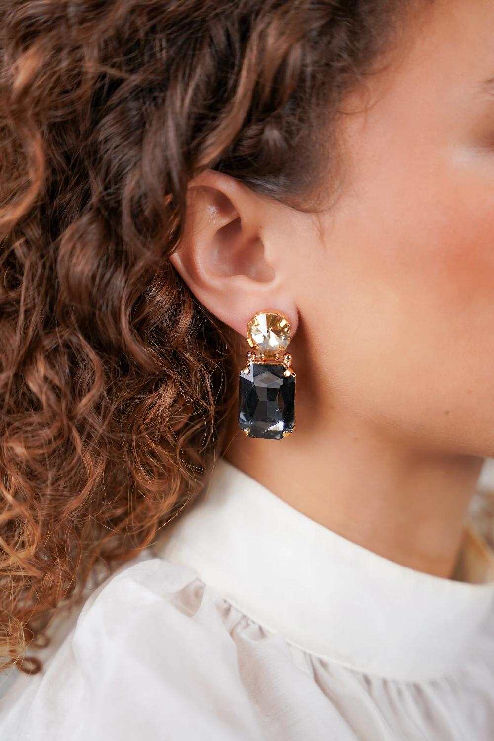 Lott. Gioielli Diamond/Shadow Oorbellen Rectangle