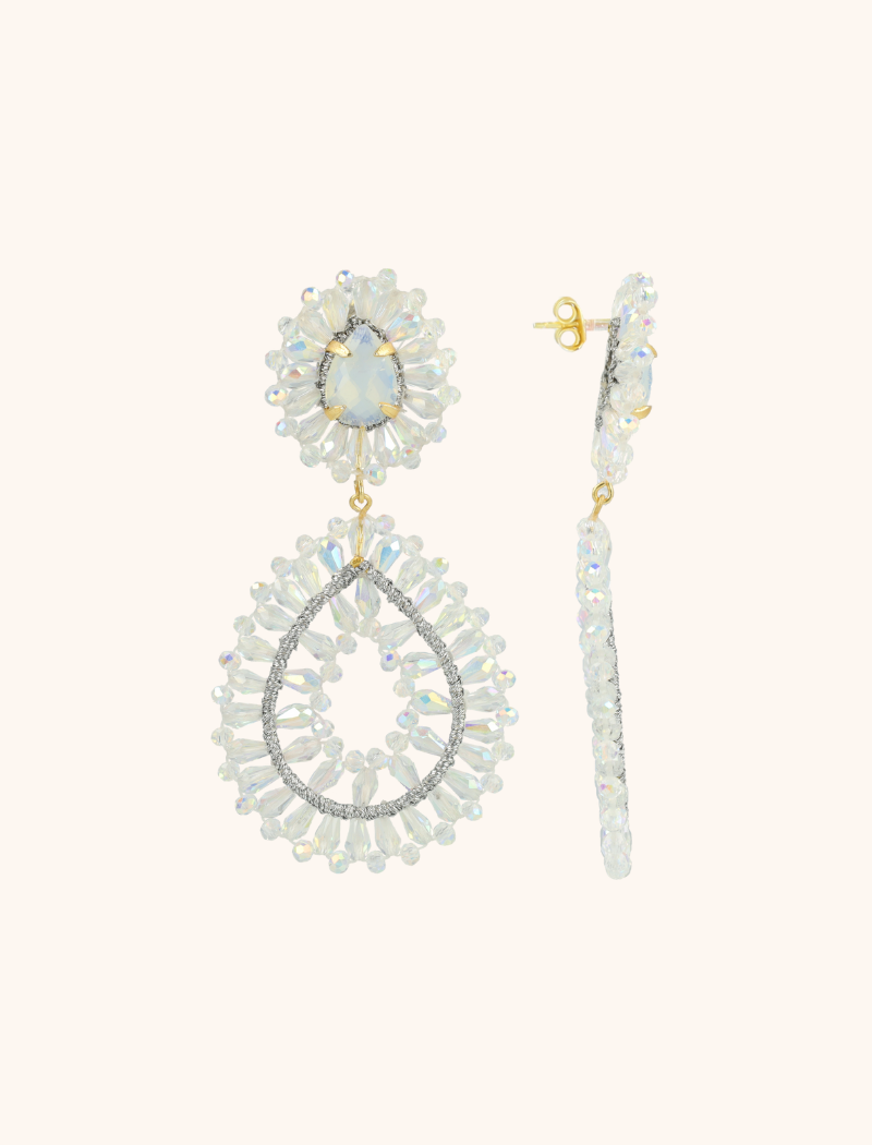 lott. gioielli Double Drop Oorbellen Holo Apollo