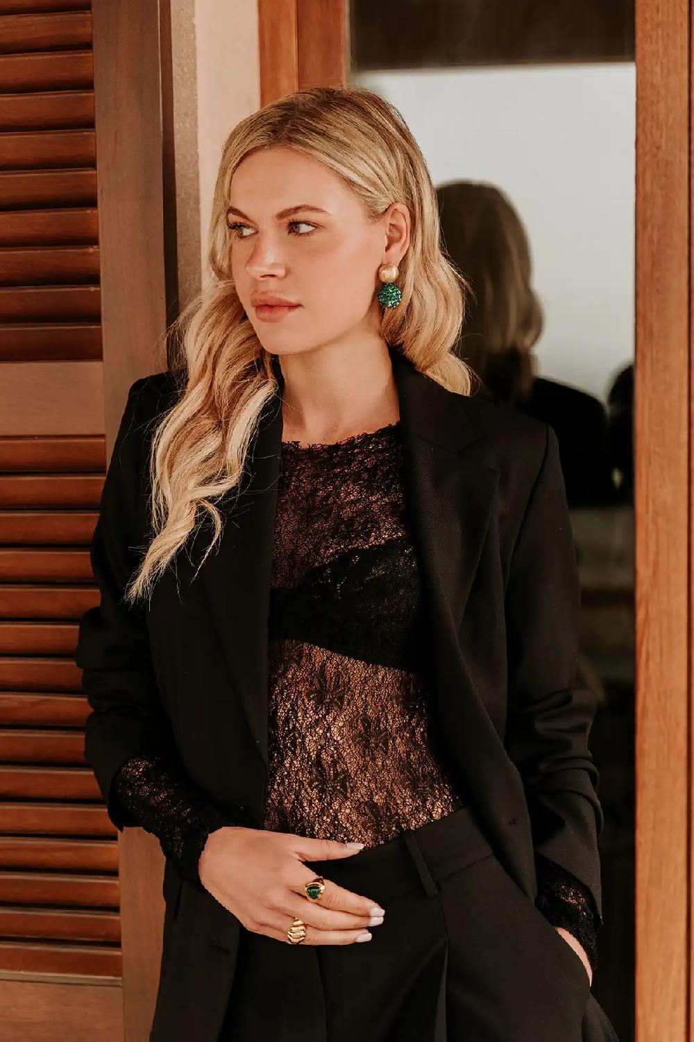 Lott. Gioielli Emerald Oorbellen Globe S Raw