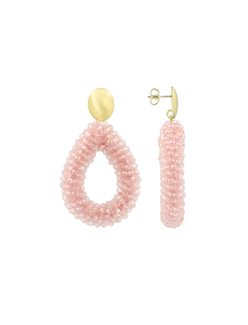 Lott. Gioielli Fel Roze Oorbellen Berry Druppel L