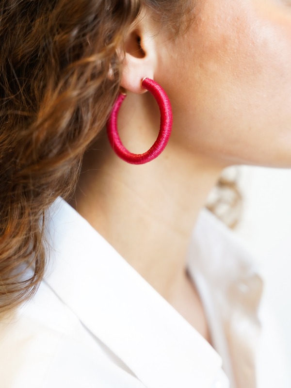 Lott. Gioielli Fuchsia Oorbellen Chloe L