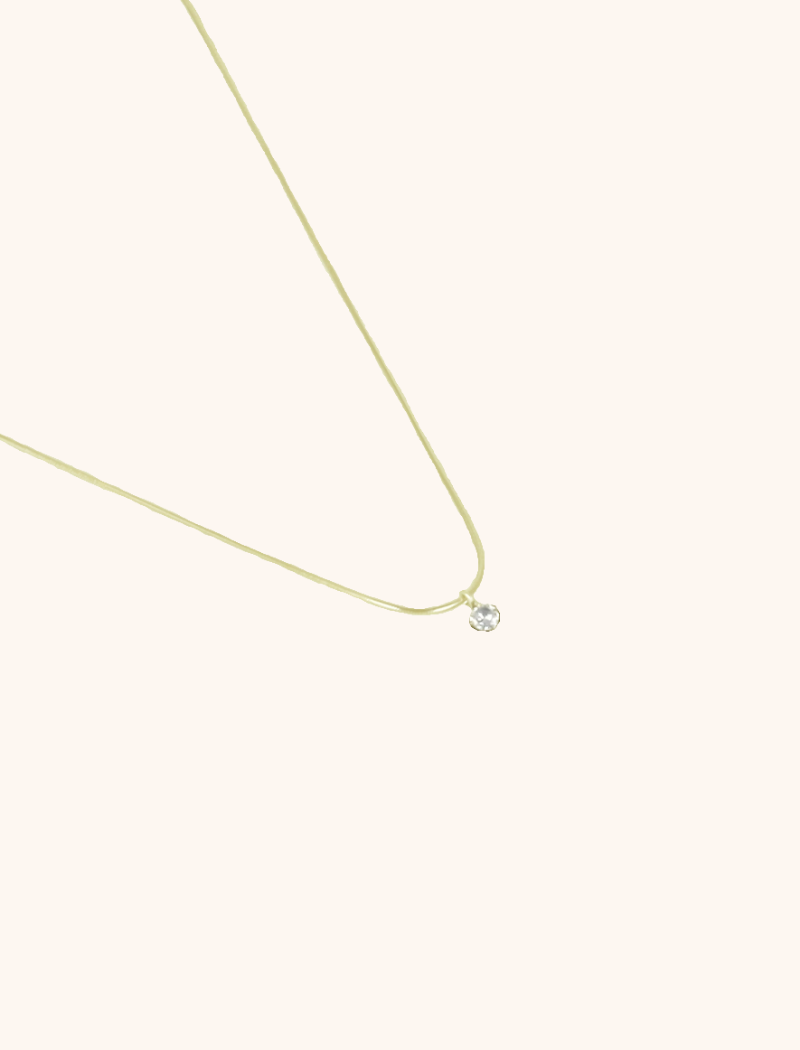 Lott. Gioielli Gold Ketting Mette Small Diamond