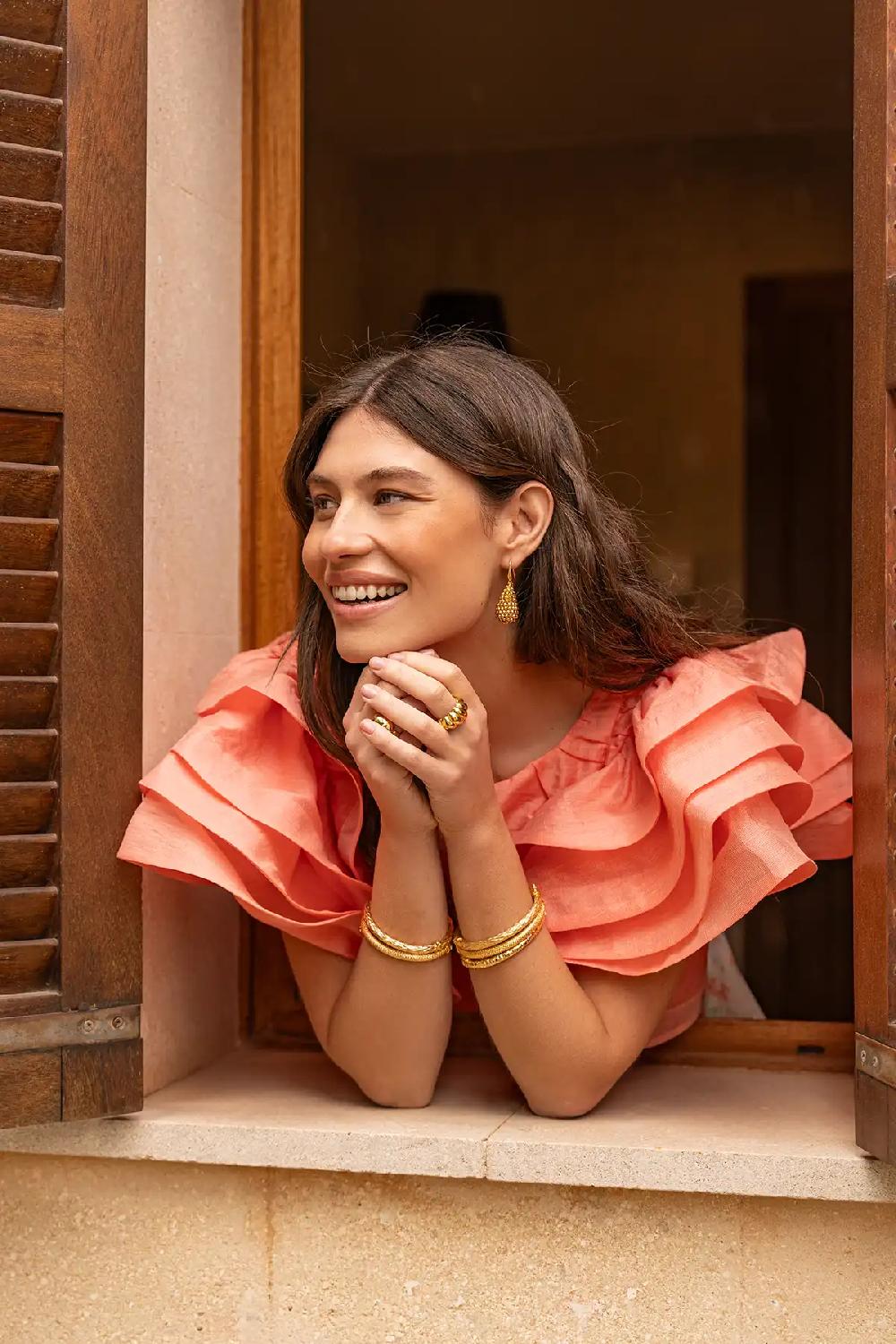 Lott. Gioielli Gouden Oorbellen Amy Cone S