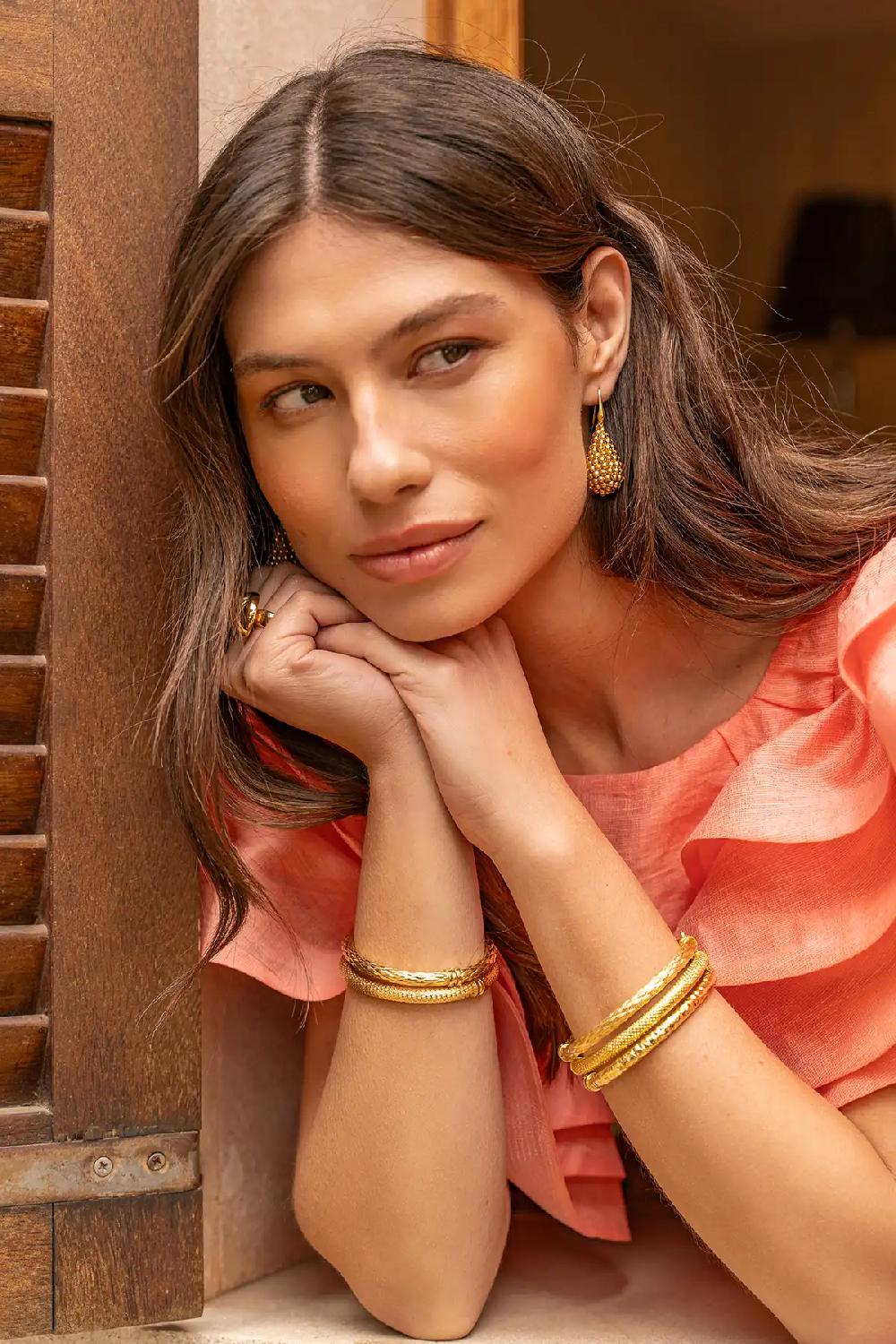 Lott. Gioielli Gouden Oorbellen Amy Cone S