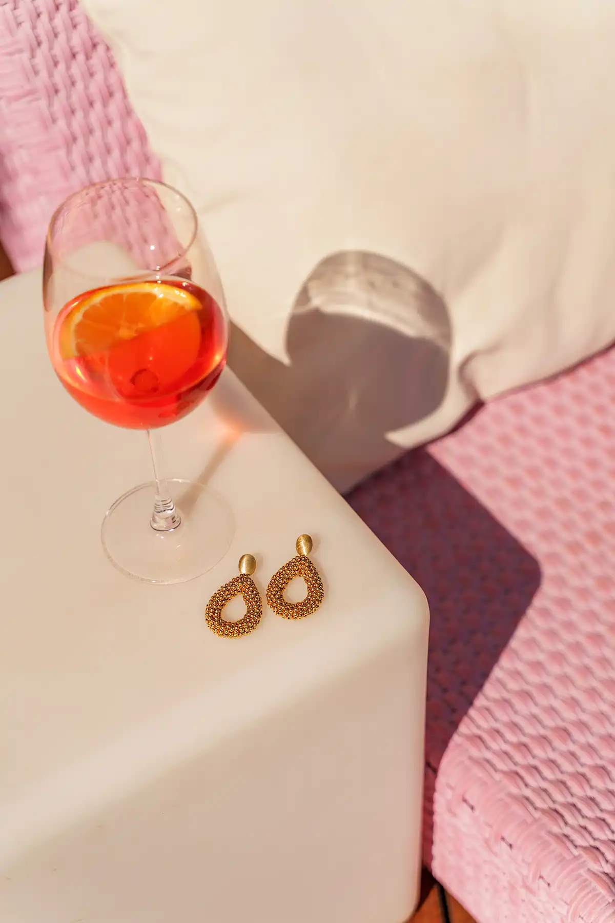 Lott. Gioielli Gouden Oorbellen Berry Druppel L