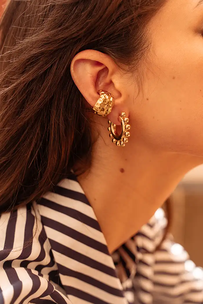 Lott. Gioielli Gouden Oorbellen Creool Bal