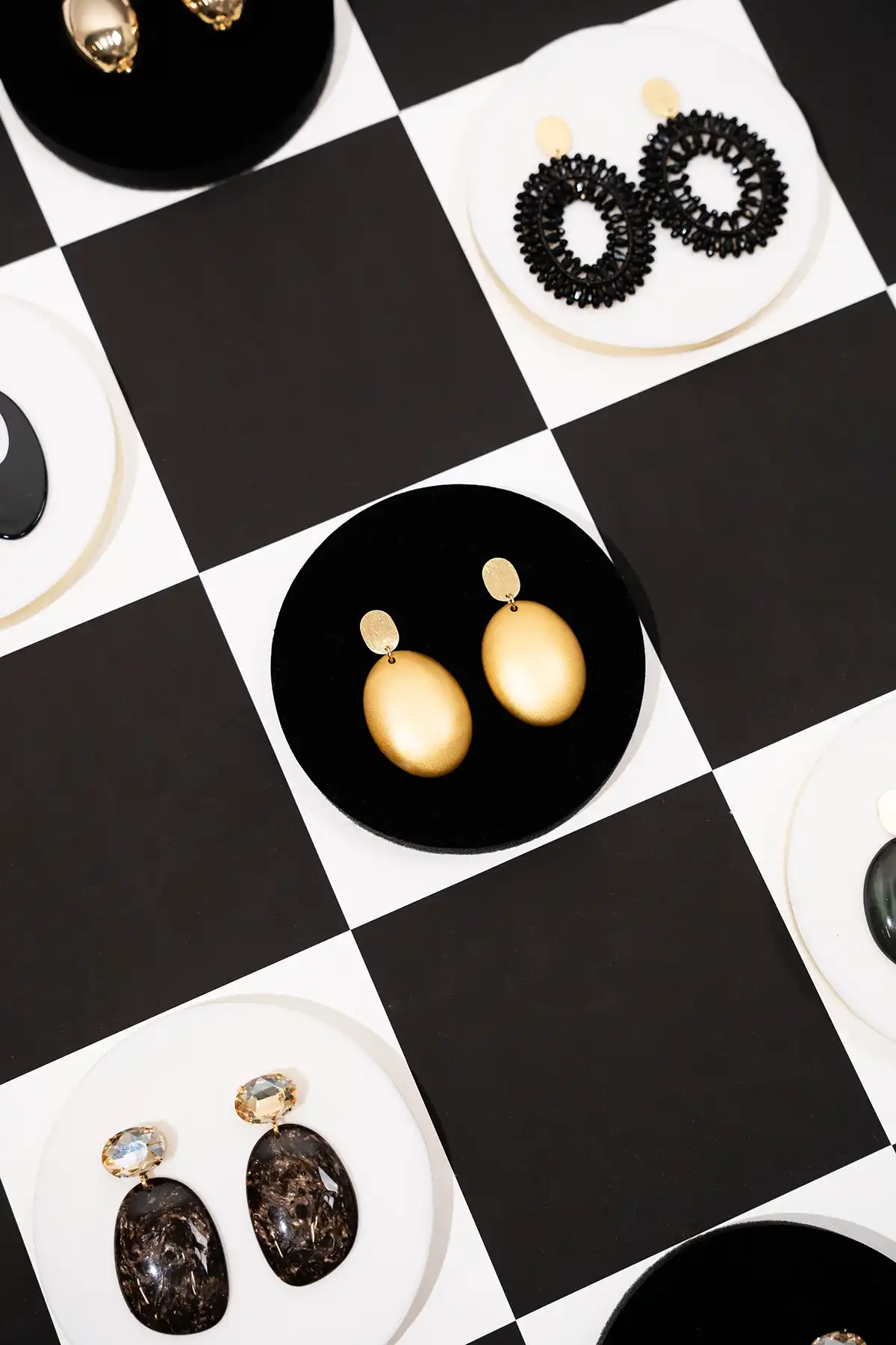 Lott. Gioielli Gouden Oorbellen Sirius Ovaal