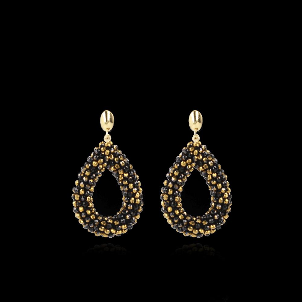 lott. gioielli Goudkleurige Oorbellen Berry Drop L