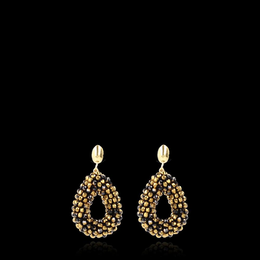 lott. gioielli Goudkleurige Oorbellen Berry Drop S