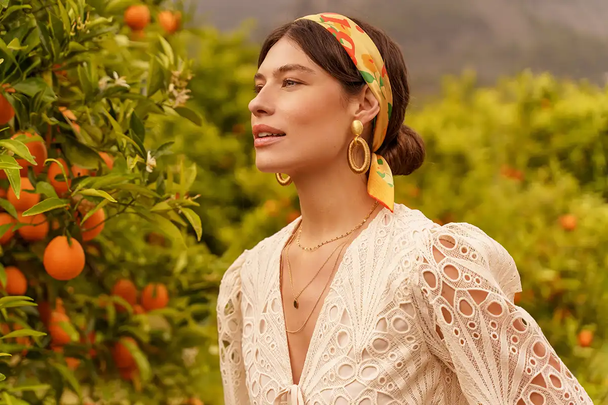 lott. gioielli Goudkleurige oorbellen Faye ovaal L