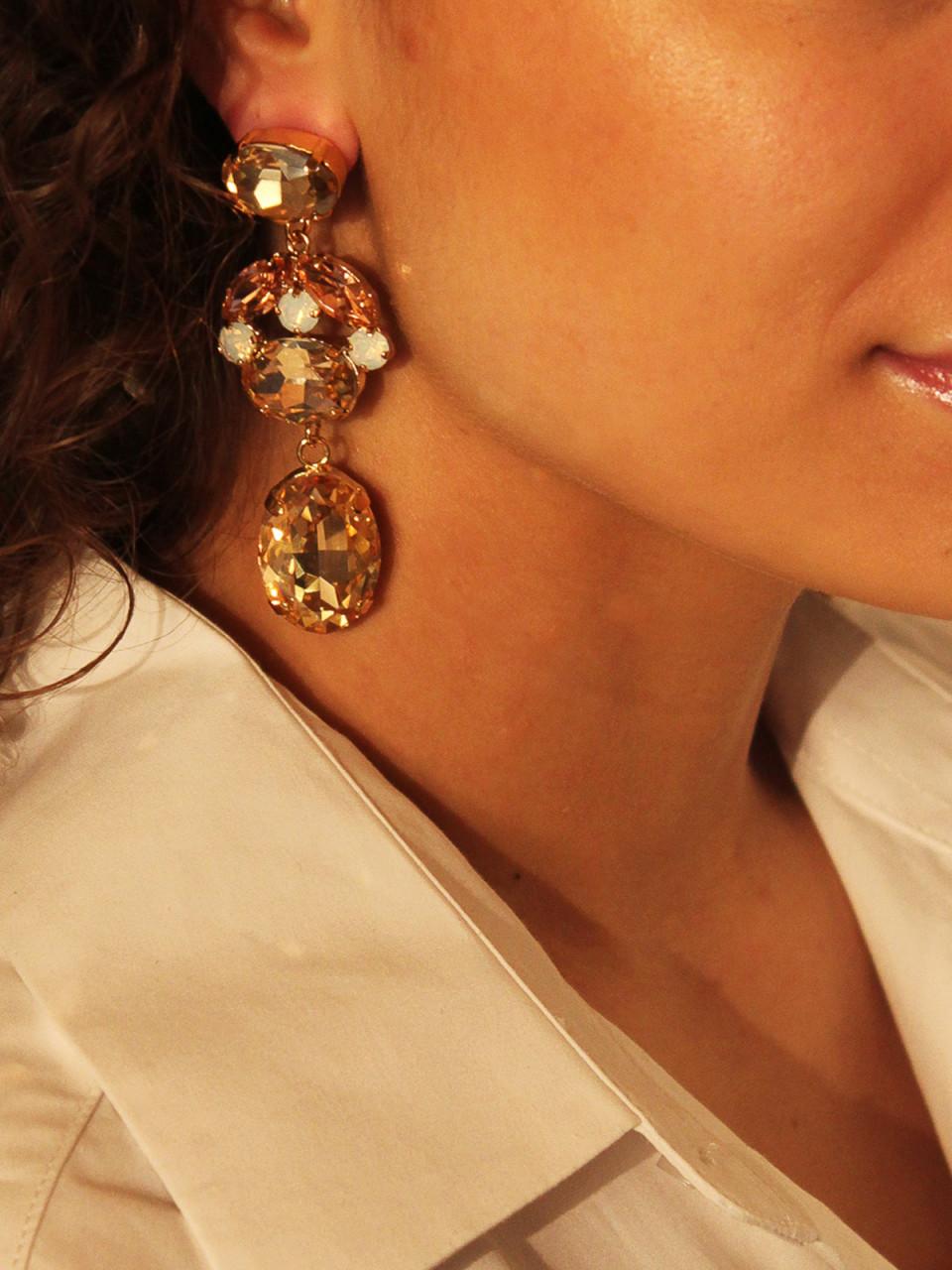 Lott. Gioielli Goudkleurige Oorbellen Priscilla