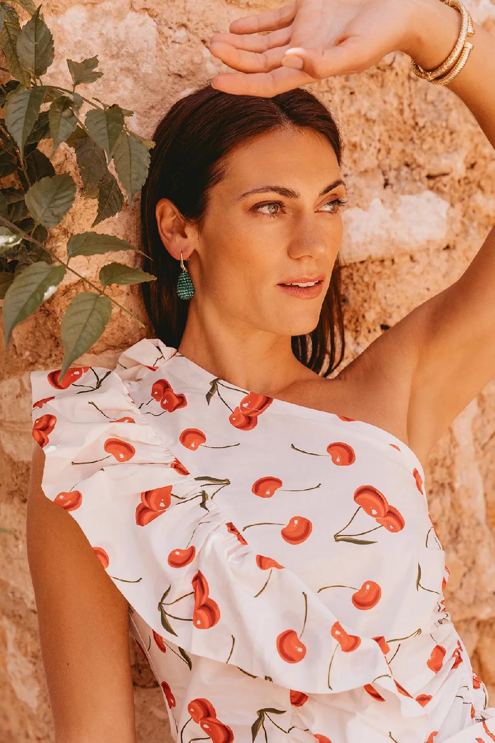 Lott. Gioielli Groene Oorbellen Amy Cone S