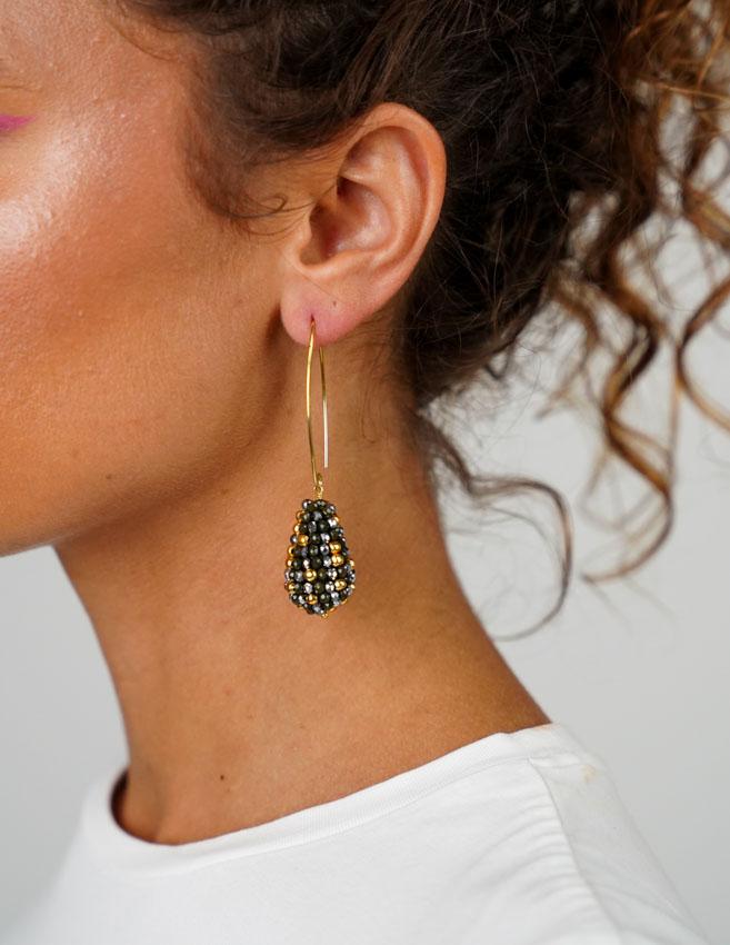 Lott. Gioielli Groene Oorbellen Amy Cone S