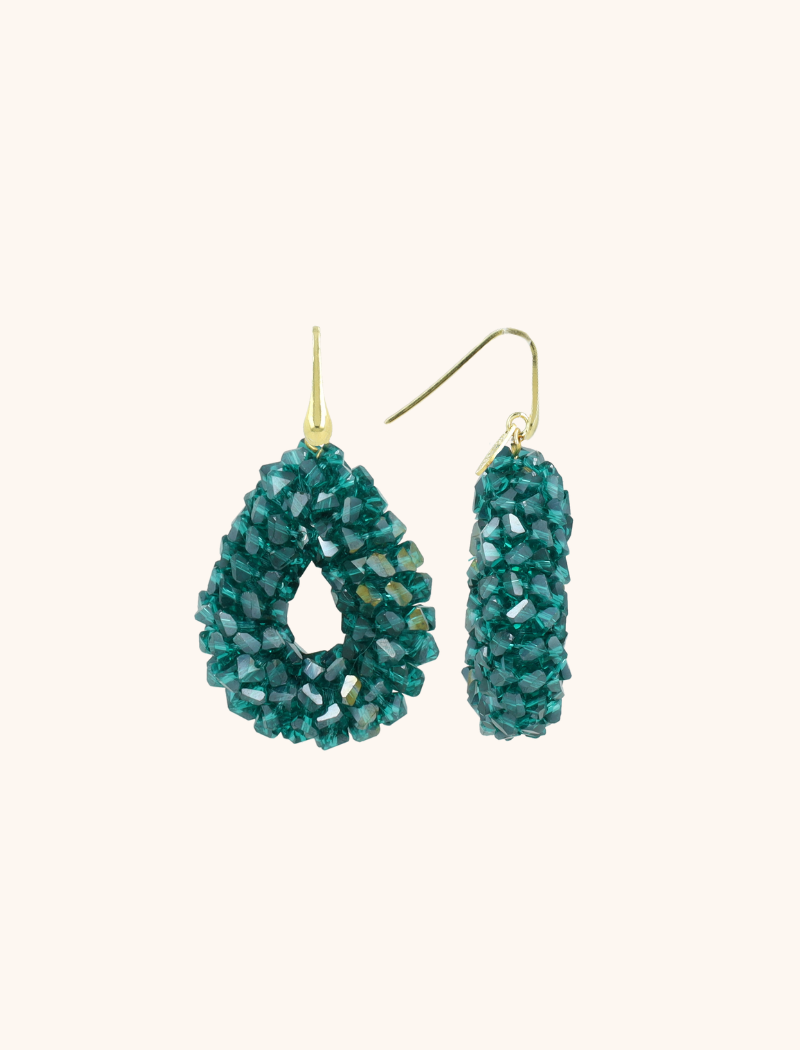 Lott. Gioielli Groene Oorbellen Marieke Drop S Raw