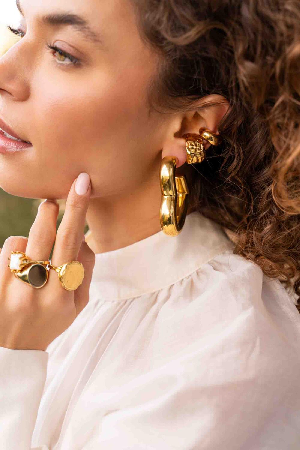 Lott. Gioielli Hart Oorbellen Creool