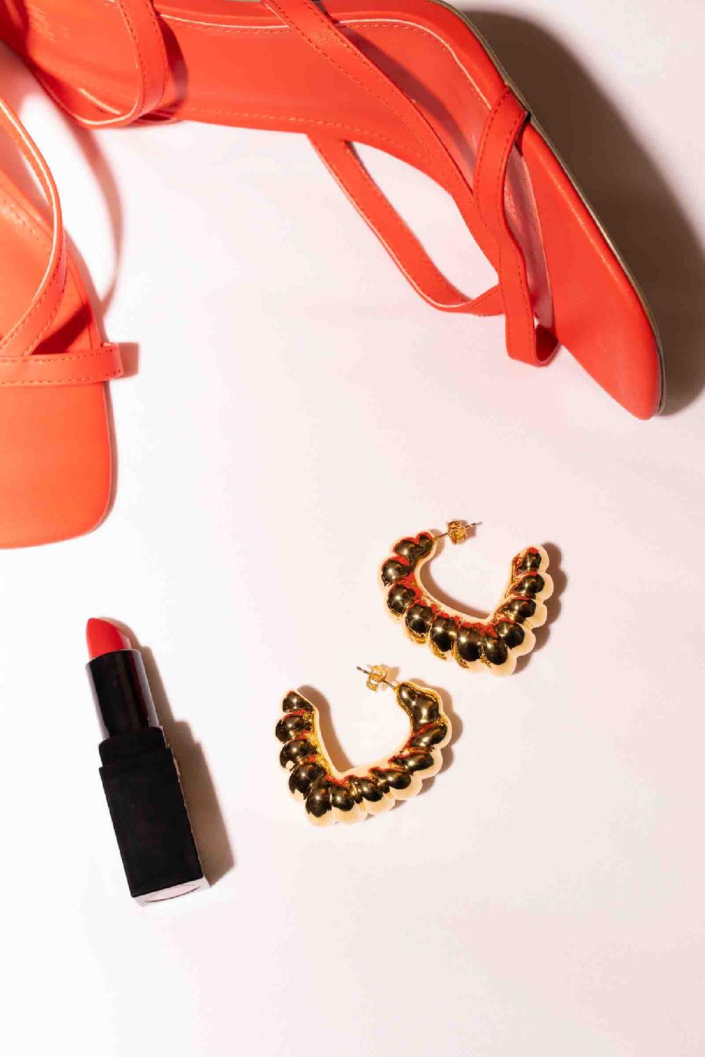 Lott. Gioielli Hart Oorbellen Creool Croissant