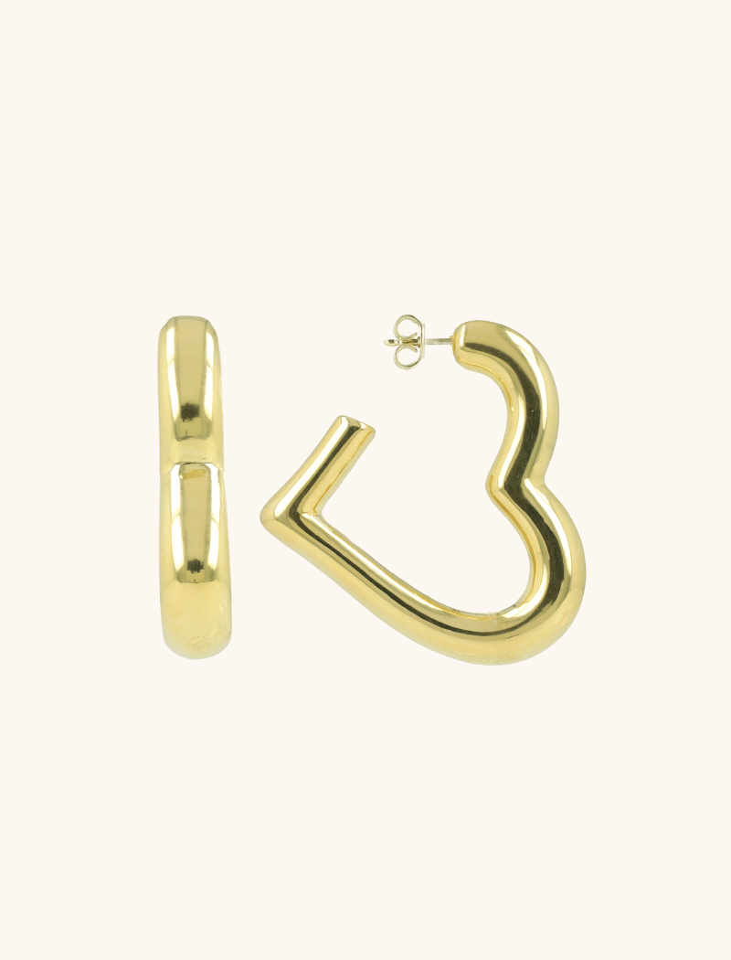 lott. gioielli Hart Oorbellen Creool