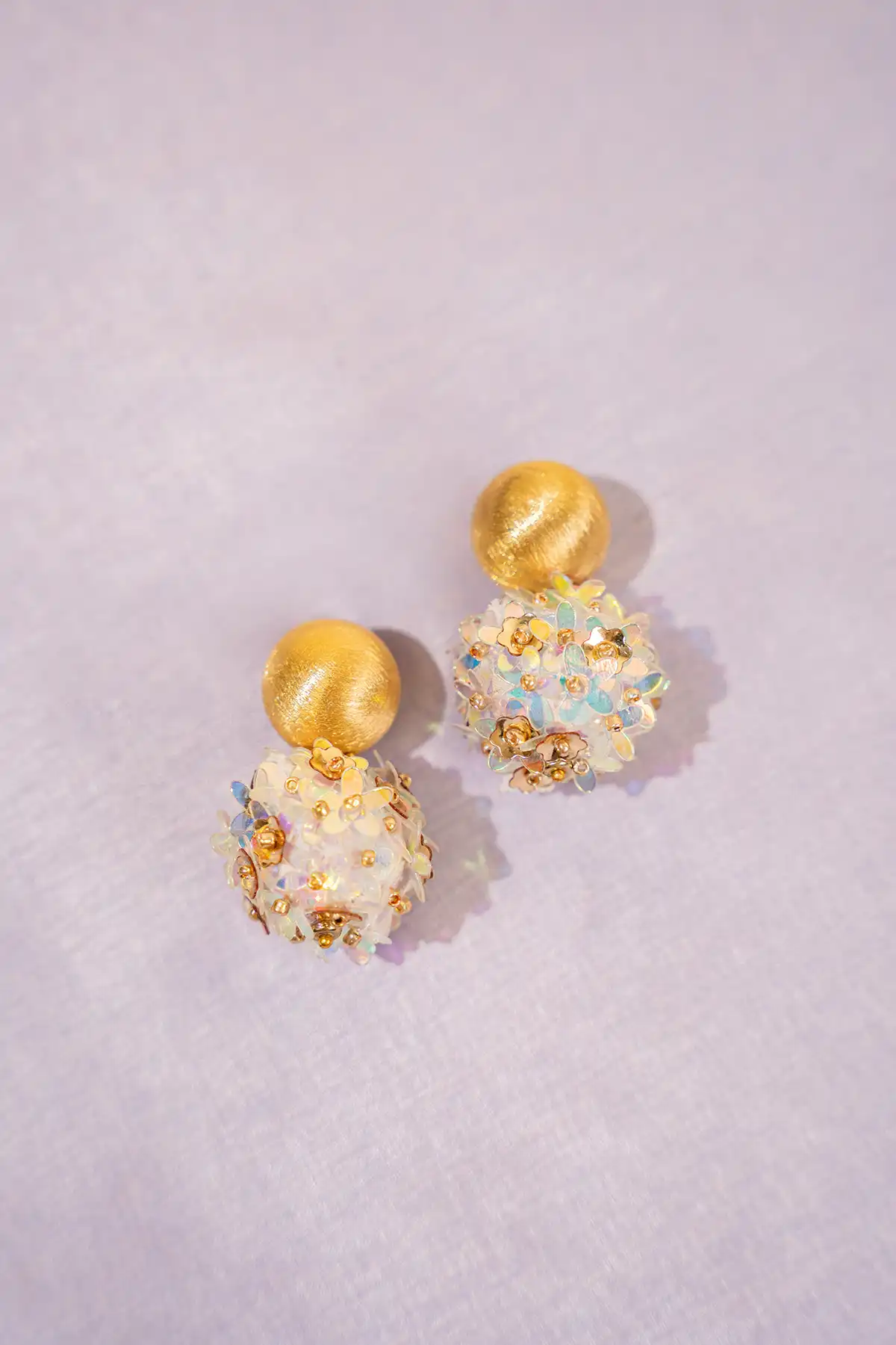 Lott. Gioielli Holo Oorbellen Daisy Flower Globe M