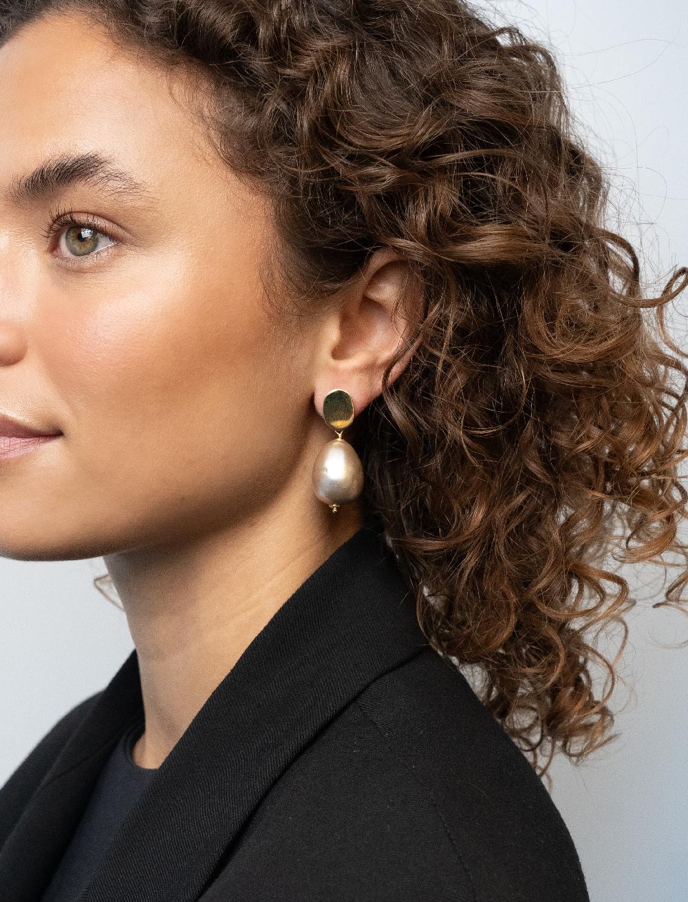 Lott. Gioielli Iris Pearl Mother Earth L Champagne